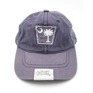 Men's South Carolina Palmetto Tree  Crescent Moon Embroidered, Adjustable Hat